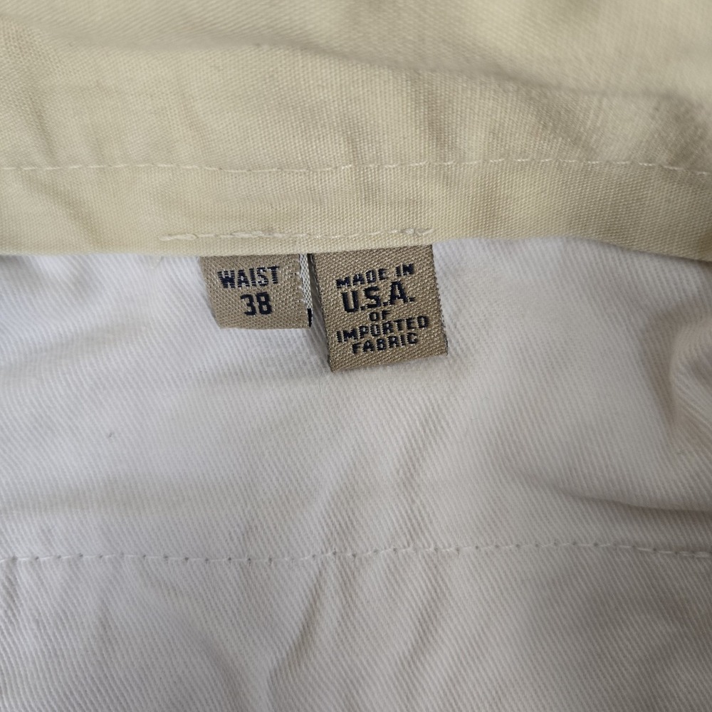 Bills Khakis M2 Pants Mens 38x28 Chino Khaki Business Casual Preppy Made USA - Picture 6 of 12